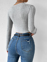 Twist Front Cut Out Crop Tee